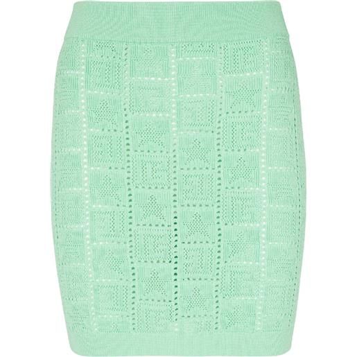Balmain minigonna - verde