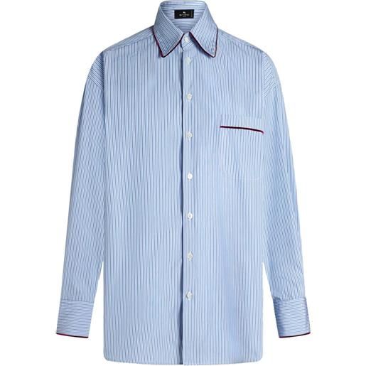 ETRO camicia a righe - blu