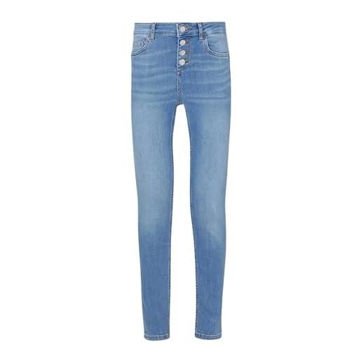 Liu Jo Jeans liu jo da donna con vestibilità skinny, chiusura con patta, colore blu denim modello: ua3006 d4538 78398 blu d. Blue stb ten. Sun w