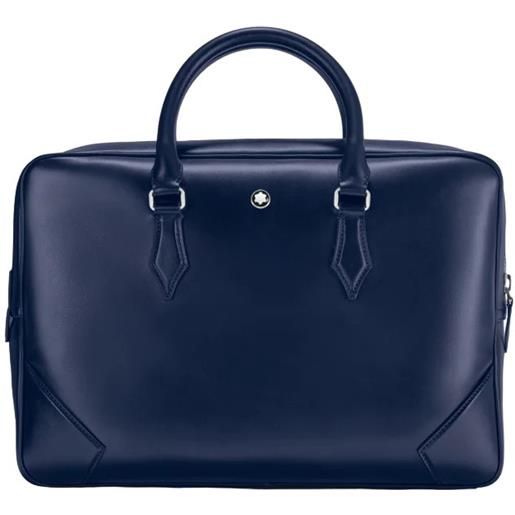 MONTBLANC | PELLETTERIA cartella blu inchiostro, meisterstuck 131688