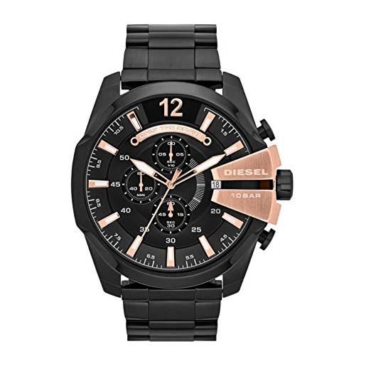 Diesel orologio analogo quarzo uomo con cinturino in acciaio inossidabile dz4309