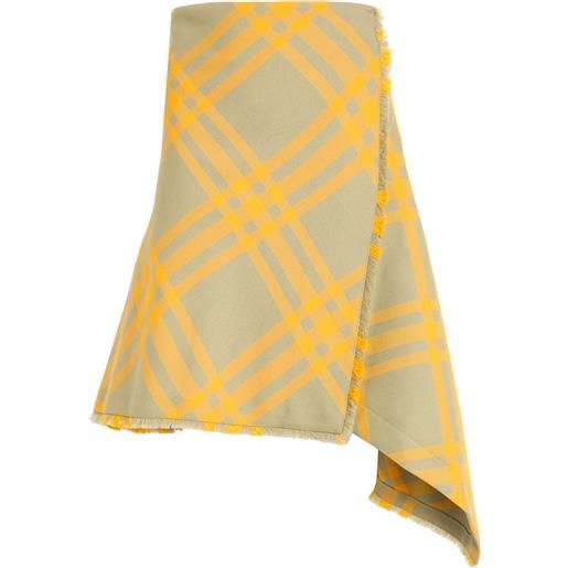 BURBERRY - minigonna