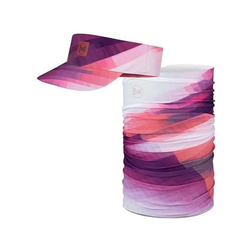 Buff bundle of scaldacollo coolnet uv + visiera da pack speed unisex adulti