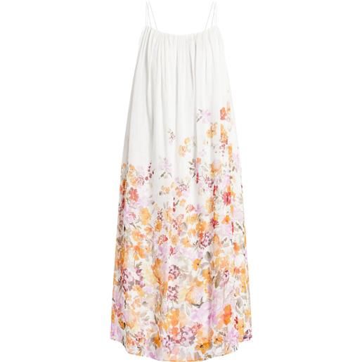 Aje abito midi boeri - bianco