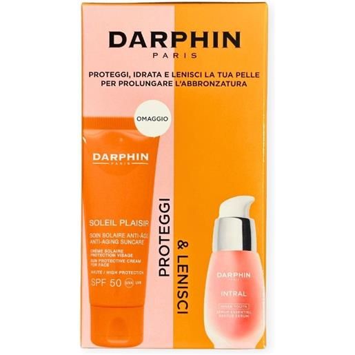 DARPHIN DIV. ESTEE LAUDER darphin intral - cofanetto siero 30ml + omaggio solare viso spf50