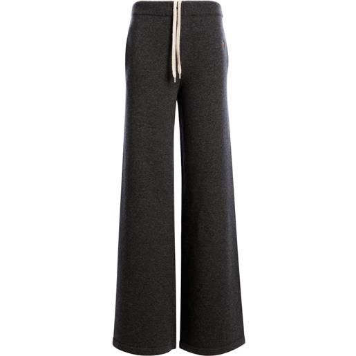 Bally pantaloni dritti con coulisse - grigio