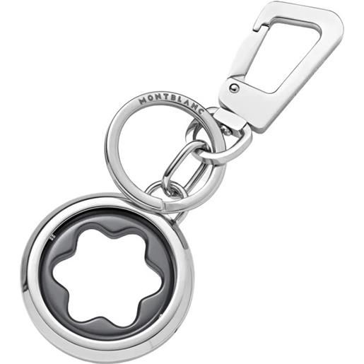 MONTBLANC | PELLETTERIA portachiavi spinning, meisterstück grigio