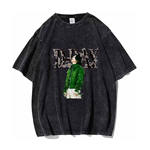 FOTS t-shirt a manica corta suga d-day min-yoon yoon gi agust d vintage retro t-taglie black 7-3xl