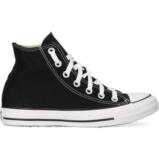 CONVERSE sneaker alta donna nera in tessuto