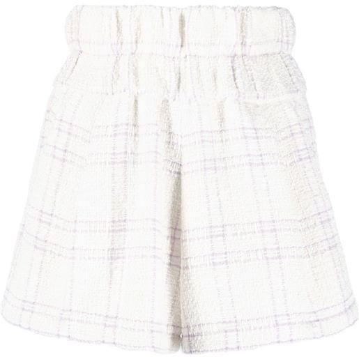 IRO shorts in tweed a vita alta - toni neutri