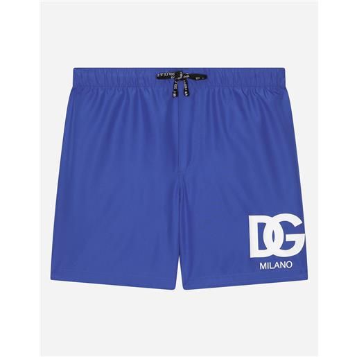 Dolce & Gabbana boxer da mare in nylon con logo dg