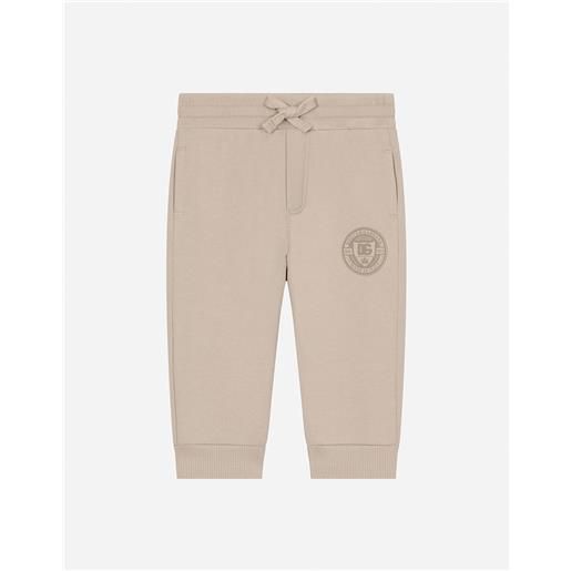 Dolce & Gabbana pantaloni jogging in jersey con logo dg