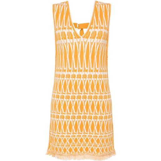 DVF Diane von Furstenberg abito corto reilly - giallo