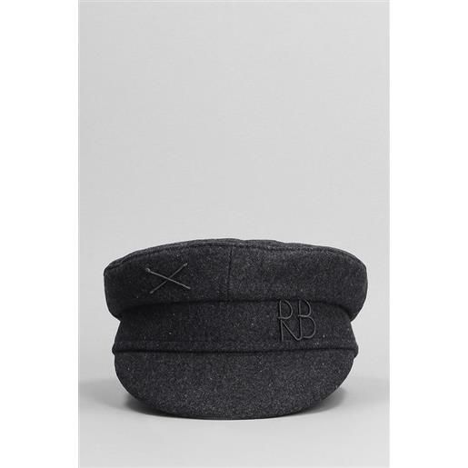 Ruslan Baginskiy cappello in lana grigia