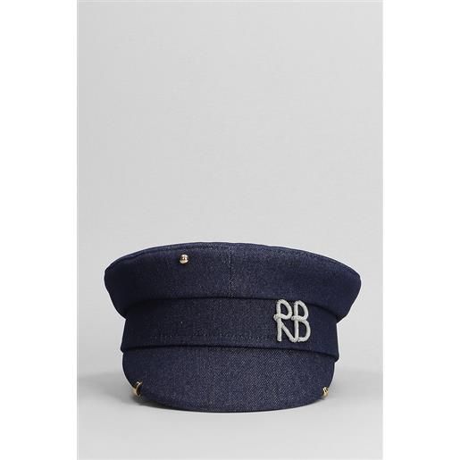 Ruslan Baginskiy cappello in cotone blu