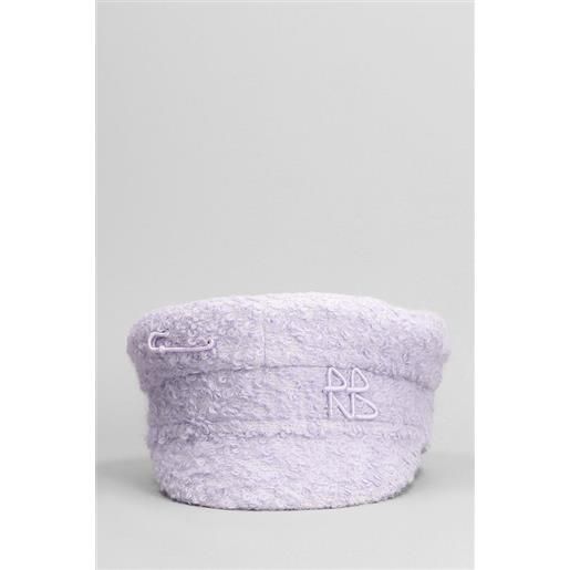 Ruslan Baginskiy cappello in lana viola