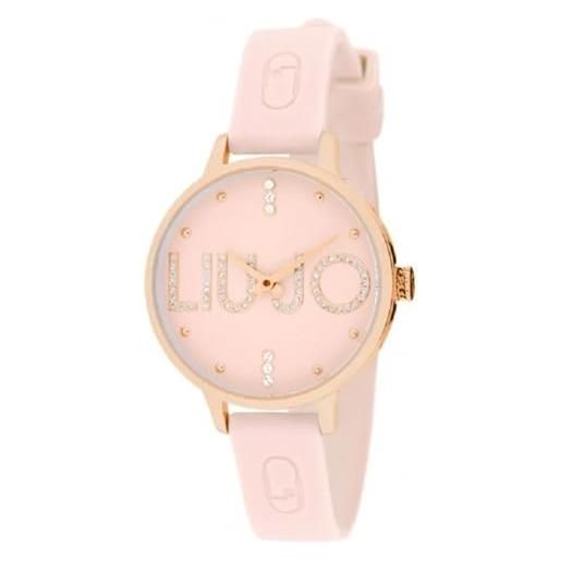 Liu Jo liu-jo orologio analogico da donna al quarzo con cinturino in acciaio inossidabile tlj2175, rosa, striscia