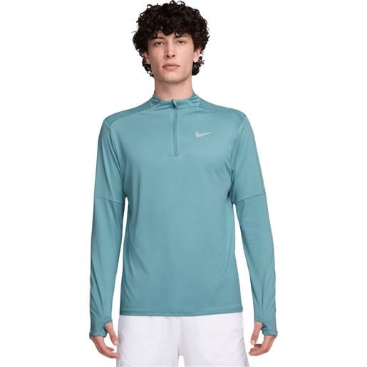 NIKE dri-fit element 1/2 zip maglia running uomo