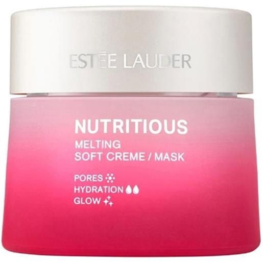 Estee Lauder nutritious melting soft creme/mask 50 ml trattamento viso lenitivo e leggero crema