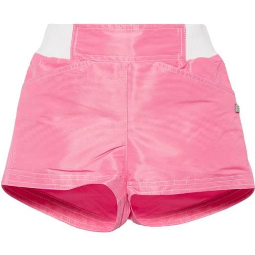 CHANEL Pre-Owned - shorts sport line 2008 - donna - nylon/spandex/elastam - 34 - rosa
