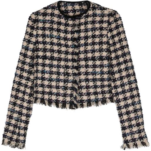 Forte Forte giacca crop - blu