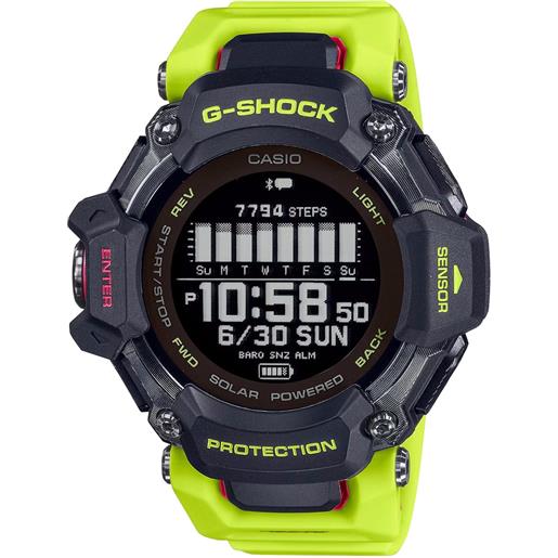 G-Shock orologio G-Shock con gps gbd-h2000-1a9er nero e fluo