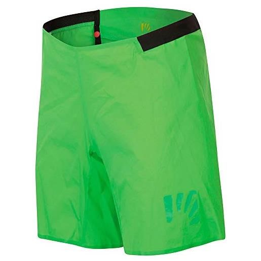 Karpos 2500937-273 lavaredo over short pantaloncini uomo green flash taglia xs