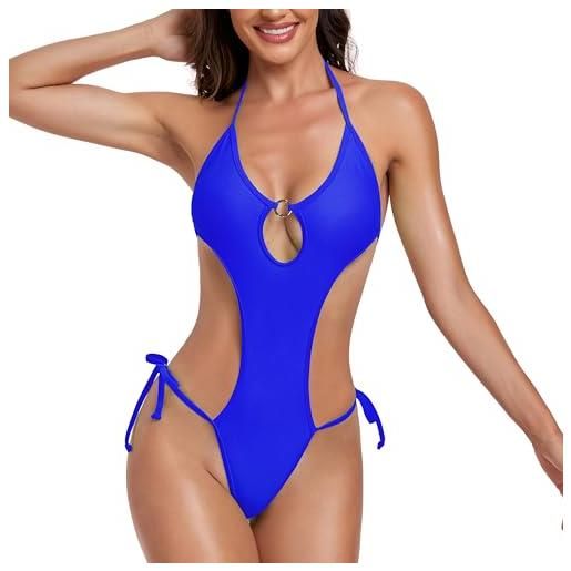SHERRYLO Perizoma Bikini Stringa Brasiliana Inferiore Costume Da Bagno Ritaglio Crisscross Top Sexy Bikini Costume Da Bagno per le Donne - nero - M SHERRYLO Perizoma Bikini Stringa Brasiliana Inferiore Costume Da Bagno Ritaglio Crisscross Top Sexy Bikini Costume Da Bagno per le Donne - nero - M