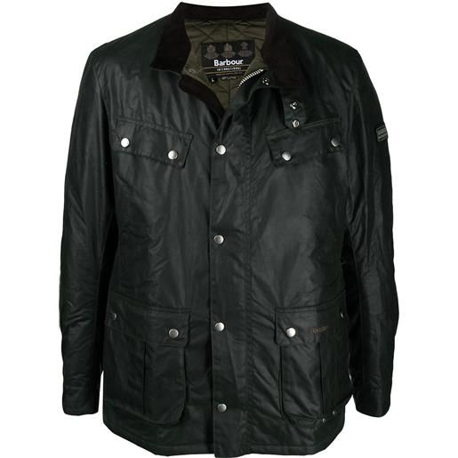 Barbour giacca cerata duke - verde