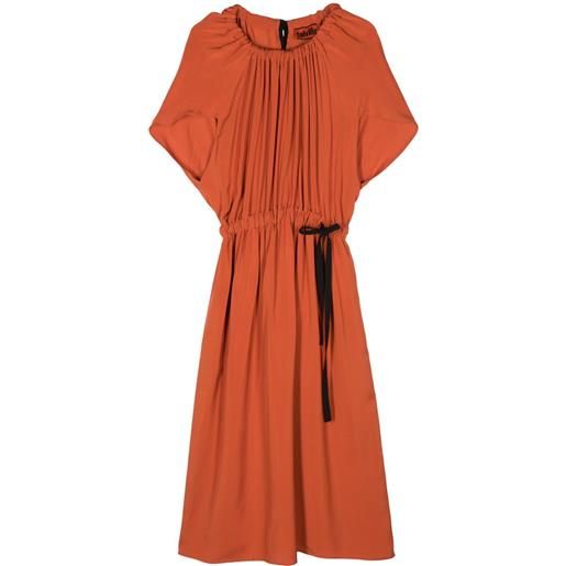 colville abito lungo mccardell con coulisse - arancione