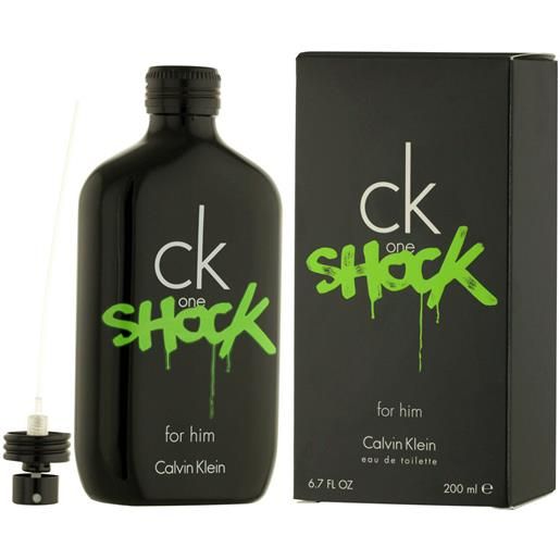 Calvin Klein ck one shock for him eau de toilette (uomo) 200 ml