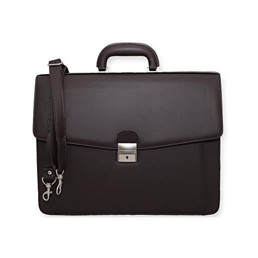 Ormi borsa cartella ventiquattrore portadocumenti 24 ore valigetta da ufficio lavoro … (ma32 marrone)