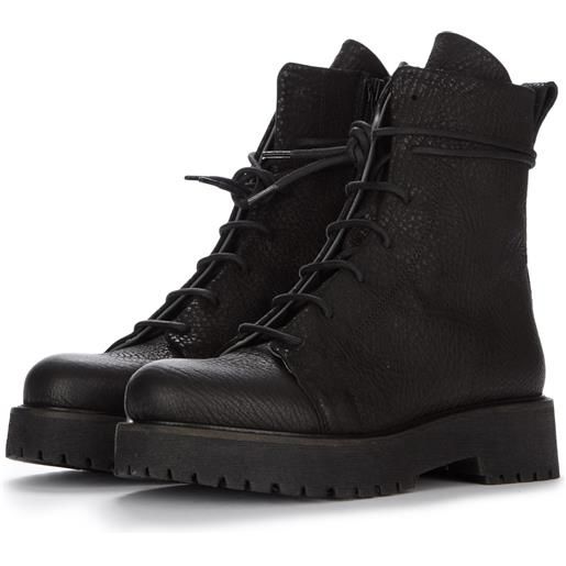 PATRIZIA BONFANTI | stivaletti kuni bisonte nero