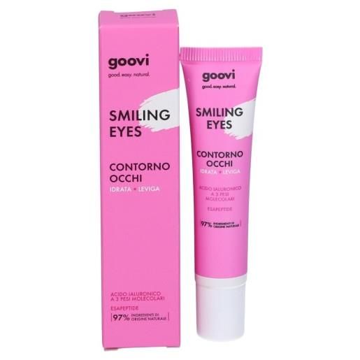 Goovi smiling eyes contorno occhi idrata + leviga 15 ml
