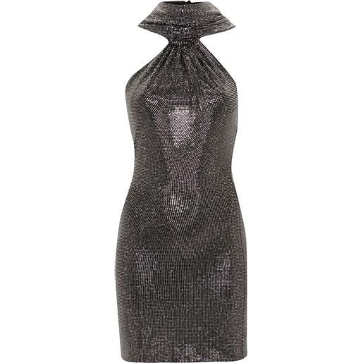 Giuseppe Di Morabito abito corto con strass - nero