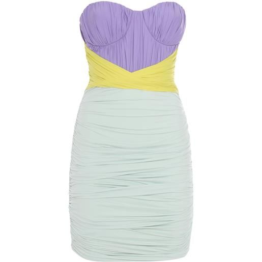 ELISABETTA FRANCHI abito multicolor