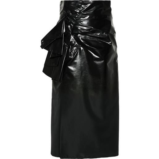 Maison Margiela gonna midi - nero