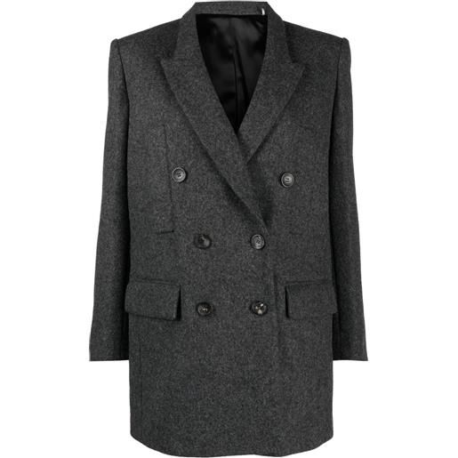 ISABEL MARANT blazer floyd doppiopetto - grigio