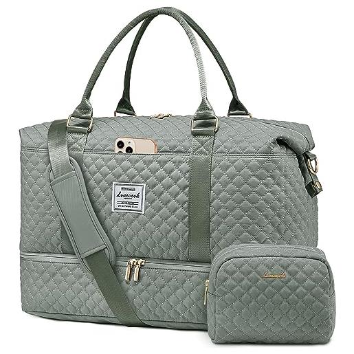 Borsone da Viaggio Borsone Palestra Donne, Bagaglio a ano Borsa da