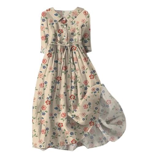 Cocila offerte lampo del giorno a tempo prime abiti estivi donna in lino vestiti spiaggia donna estivi abito cerimonia donna invernale vestito leopardato donna vestito donna bianco my recent orders