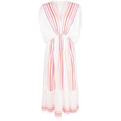 lemlem abito eshe a righe - rosa