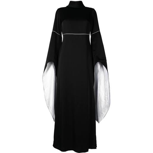 Baruni abito lungo elizabeth - nero