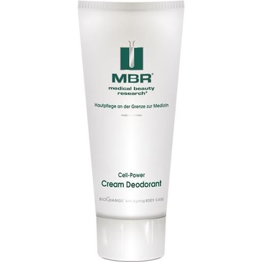 MBR Medical Beauty Research mbr-medical-beauty-research cura-del-corpo bio. Change-anti-ageing-body-care. Cell-power cream deodorant 50 ml (1.079,00 € / 1 l)