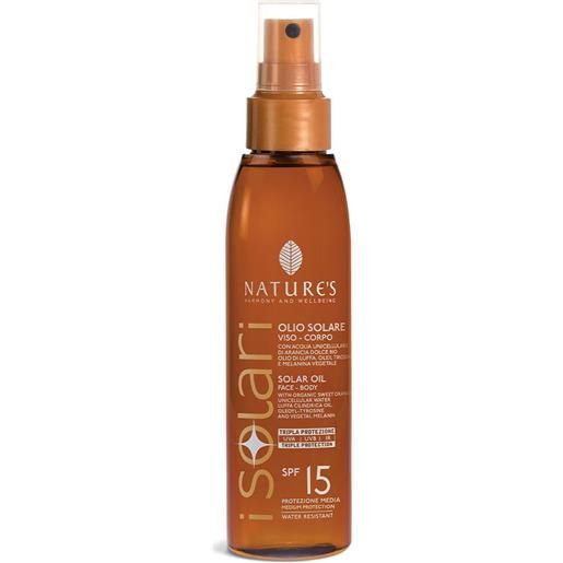 Nature's i solari olio solare spf15 150ml