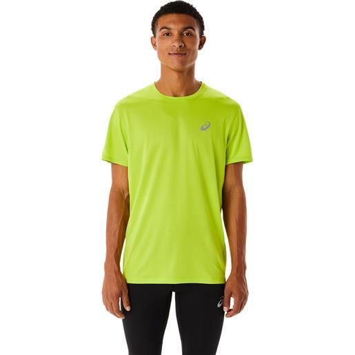 Asics t-shirt core ss uomo giallo