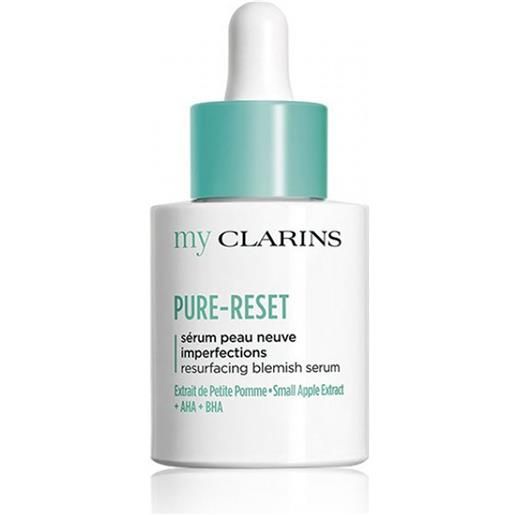 Clarins pure-reset siero anti-imperfezioni rinnovatore - pelle giovane - riequilibrante 30 ml
