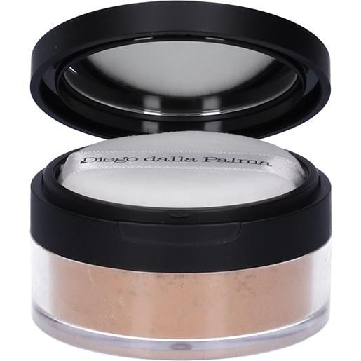 Cosmetica HUB SpA diego dalla palma cipria trasparente in polvere tonalità dorata pelli scure 22 g make up
