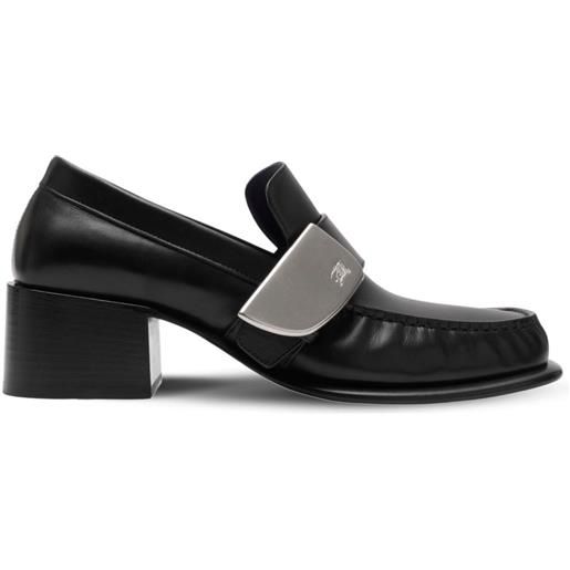 Burberry mocassini london shield - nero