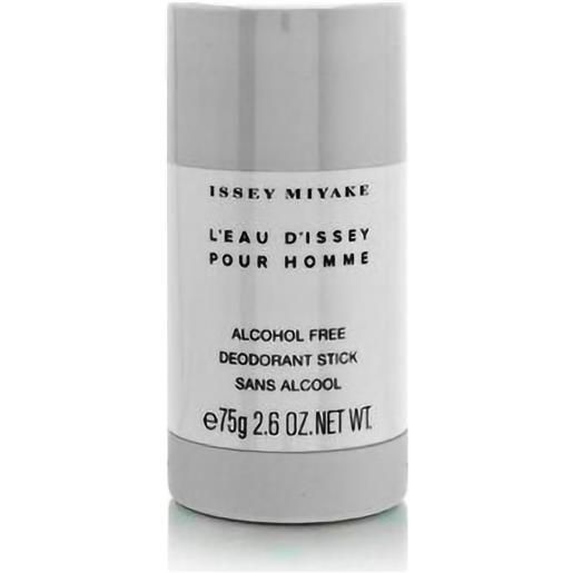 Issey miyake l'eau d'issey pour homme - deodorante stick senz'alcol 75 gr
