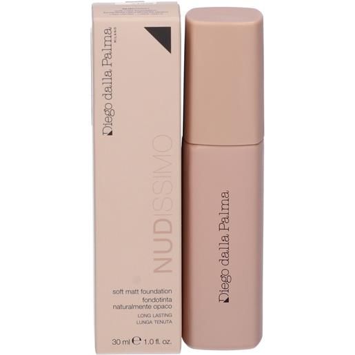 Cosmetica HUB SpA nudissimo soft matt foundation fondotinta naturalmente opaco df107249w 30 ml make up